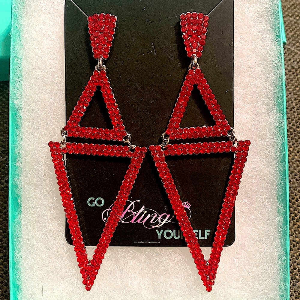 Brand New! Pageant/Prom Earrings